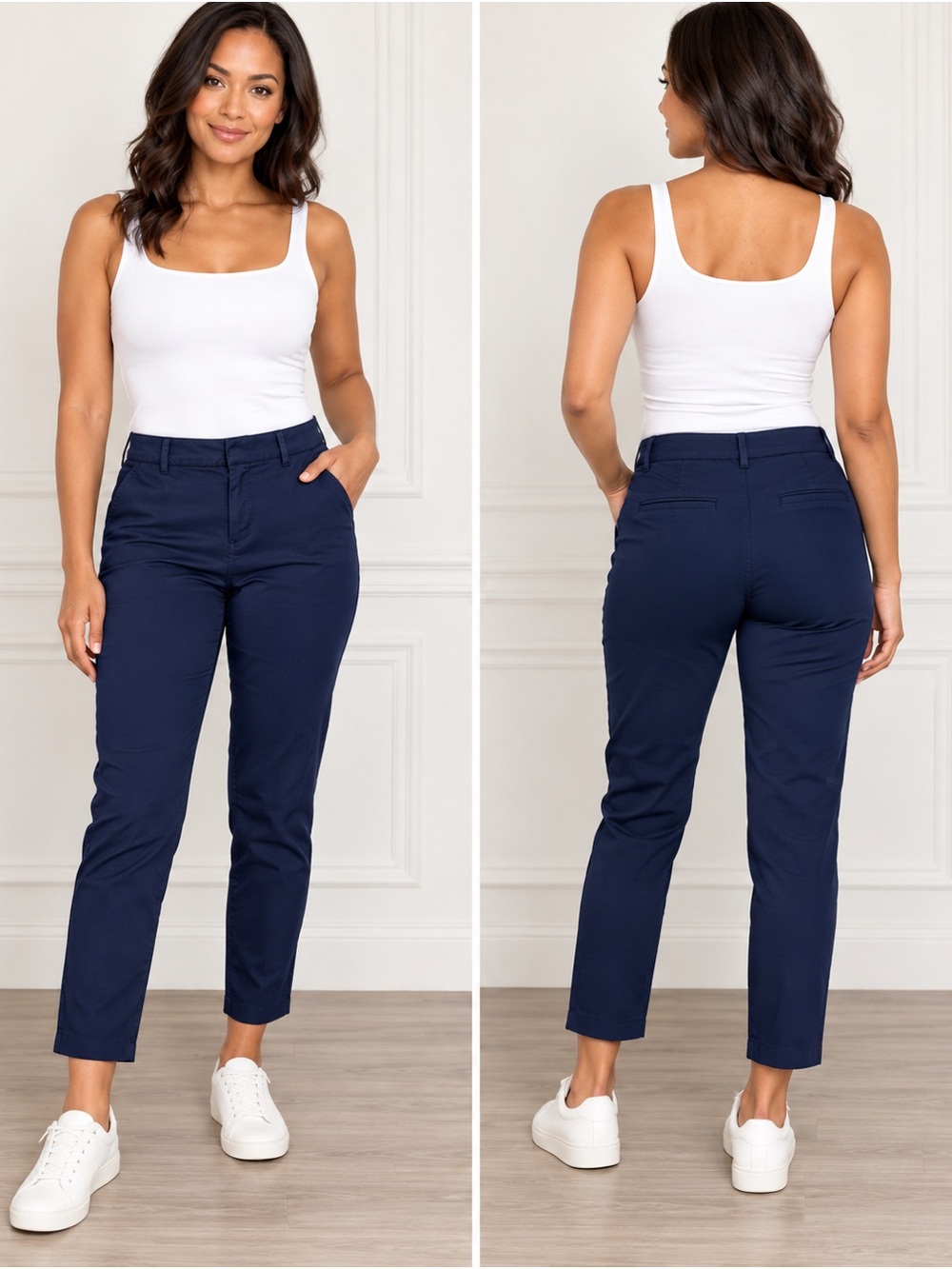 Old Navy Navy Blue Pixie Skinny Pants